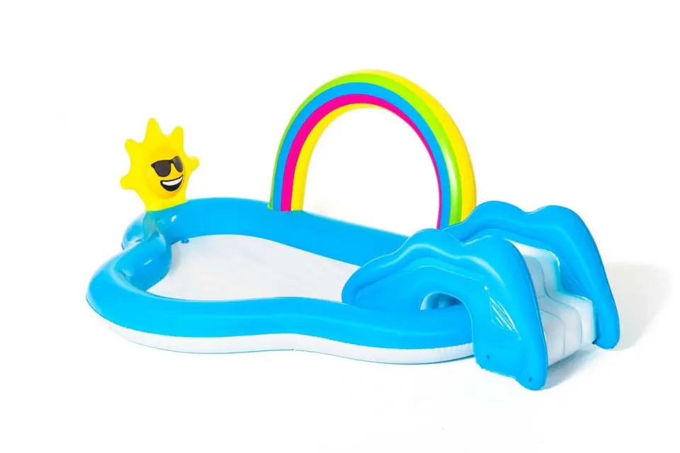 BESTWAY 53092 Playground inflatable rainbow blue