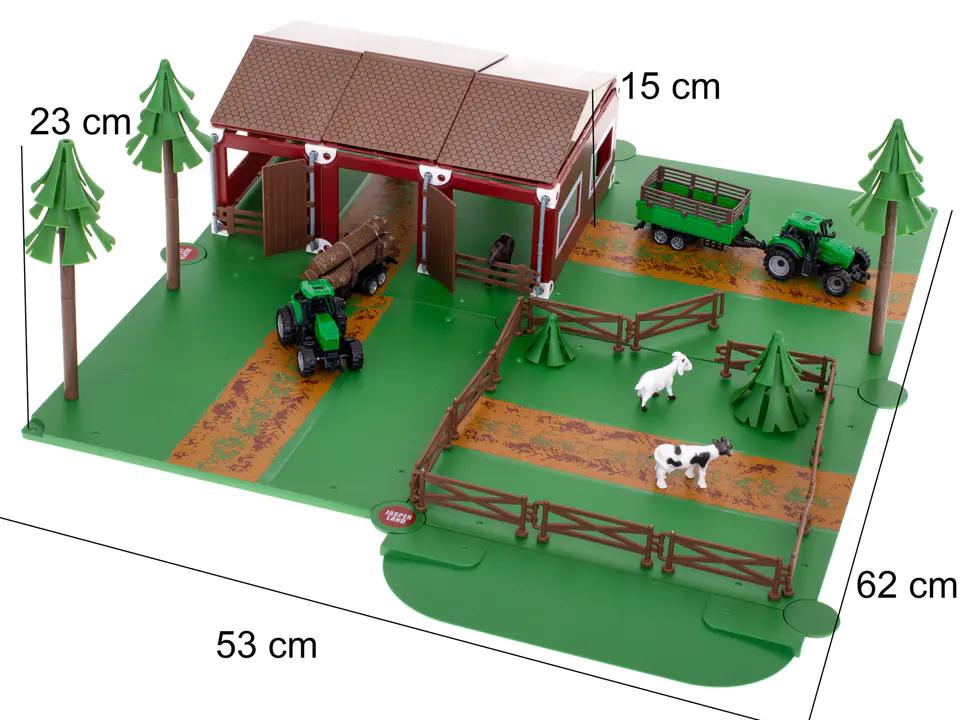 Farm farm farm for playing animals tractor JASPERLAND