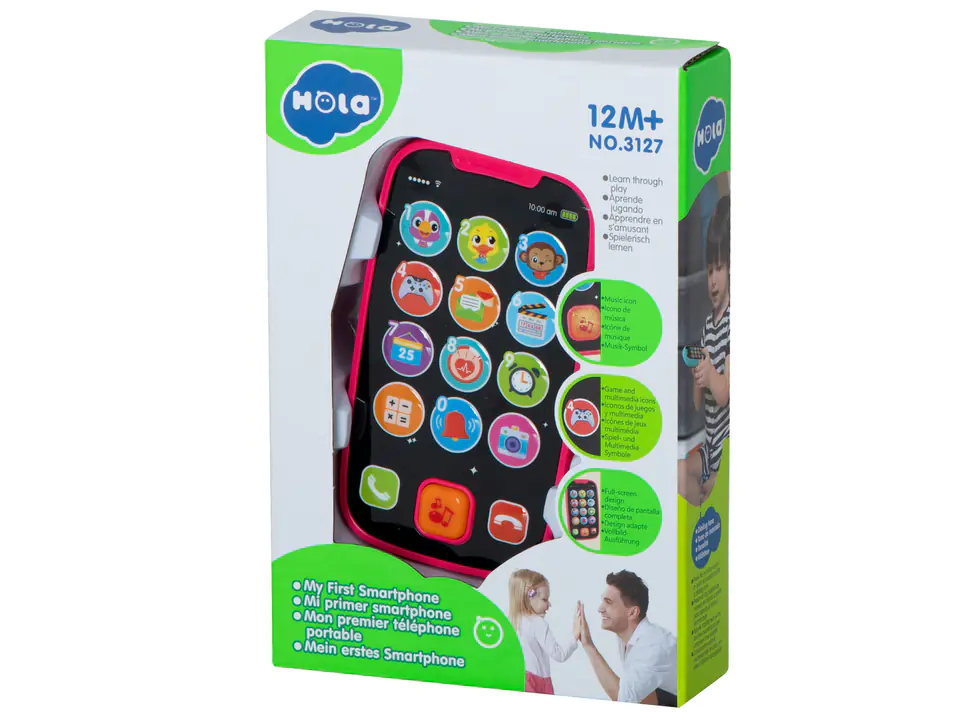 Educational phone smartphone for children Hola red