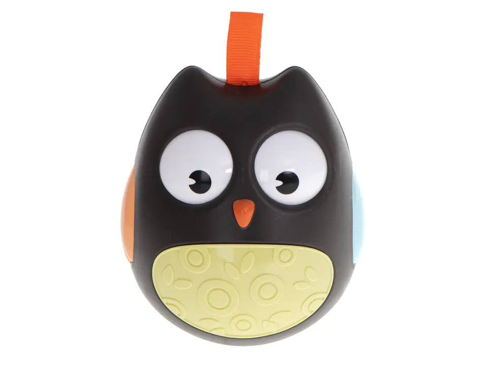 Wańka wstańka owl sensory kiwajka brown