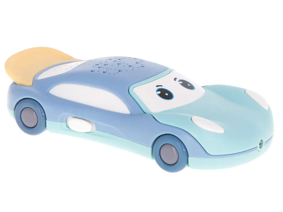 Projector stars car phone with music blue