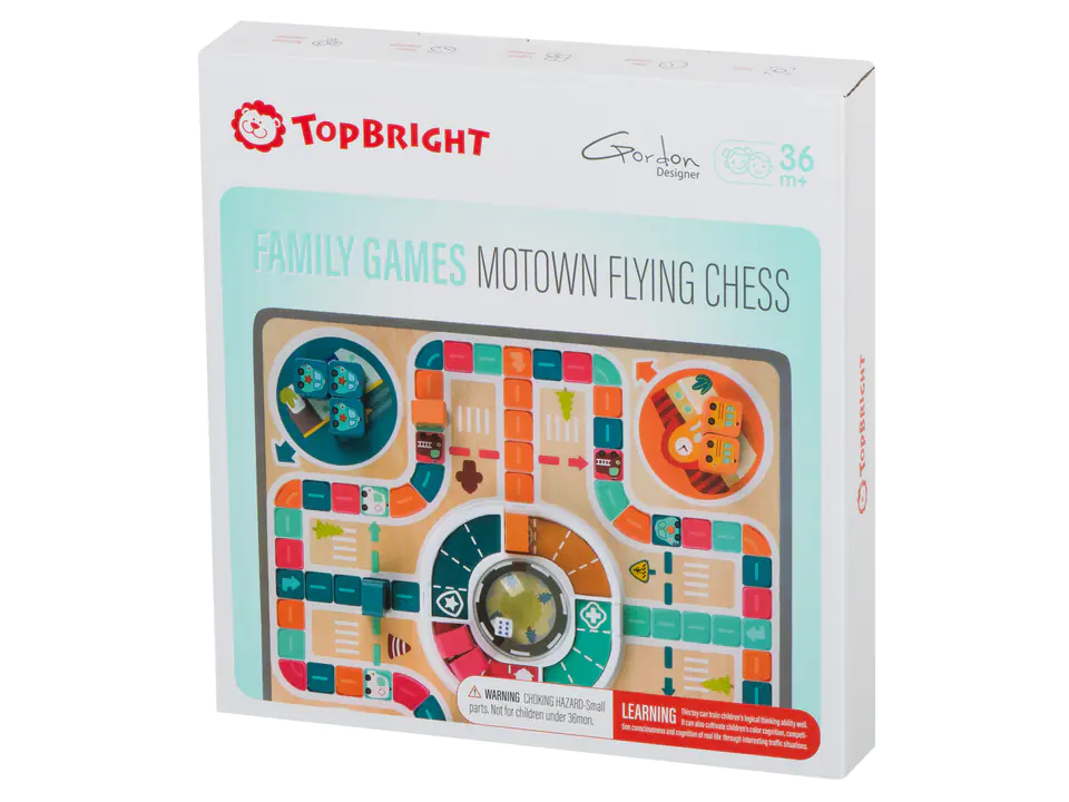 Board game puzzle family wooden board 2in1 Chinese