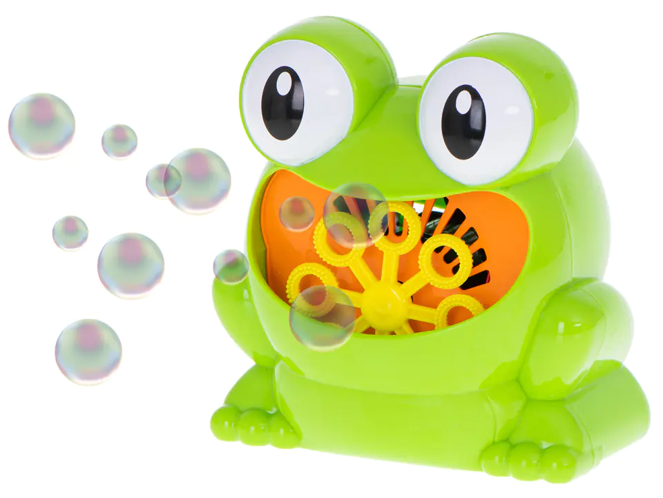 Bubbles soap bubble vending machine frog frog