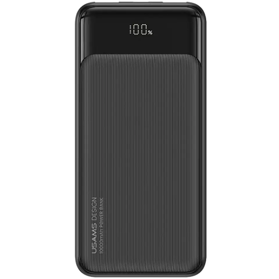 USAMS Powerbank 30000mAh 10W 1C+2A czarny/black XY Series 30KCD20201 (US-CD202) 3 porty