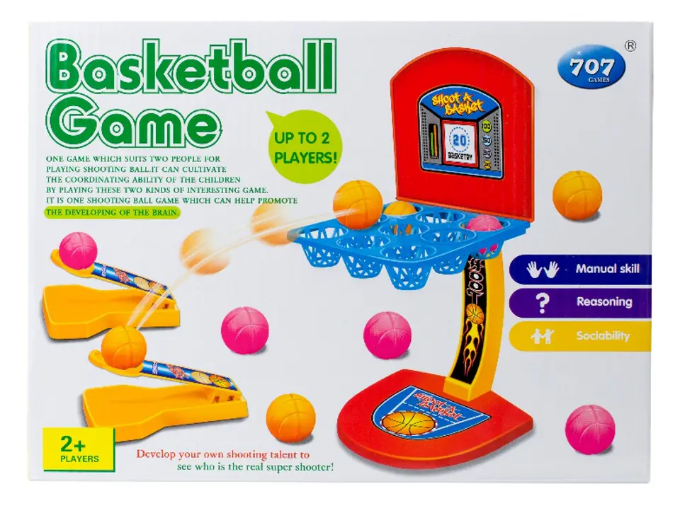 Arcade game mini basketball 2 players