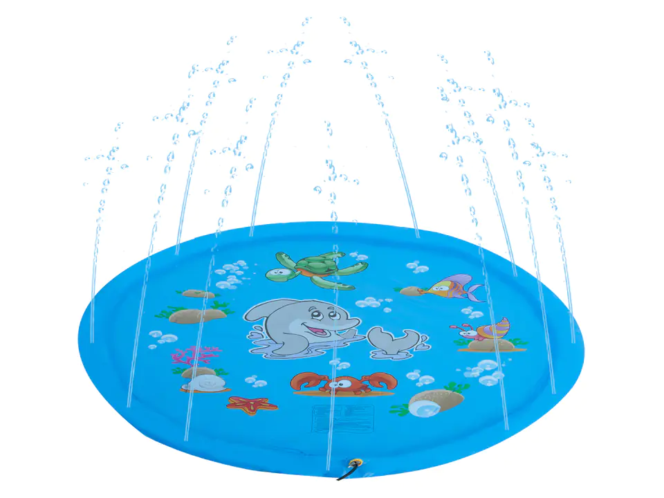 Sprinkler water mat garden fountain shower tray 170cm
