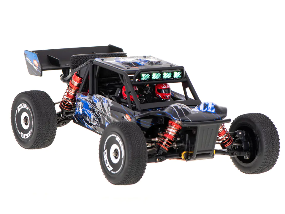 RC car WLtoys 124018 2,4GHz 1:12 55km/h black