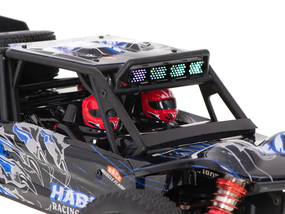 RC car WLtoys 124018 2,4GHz 1:12 55km/h black