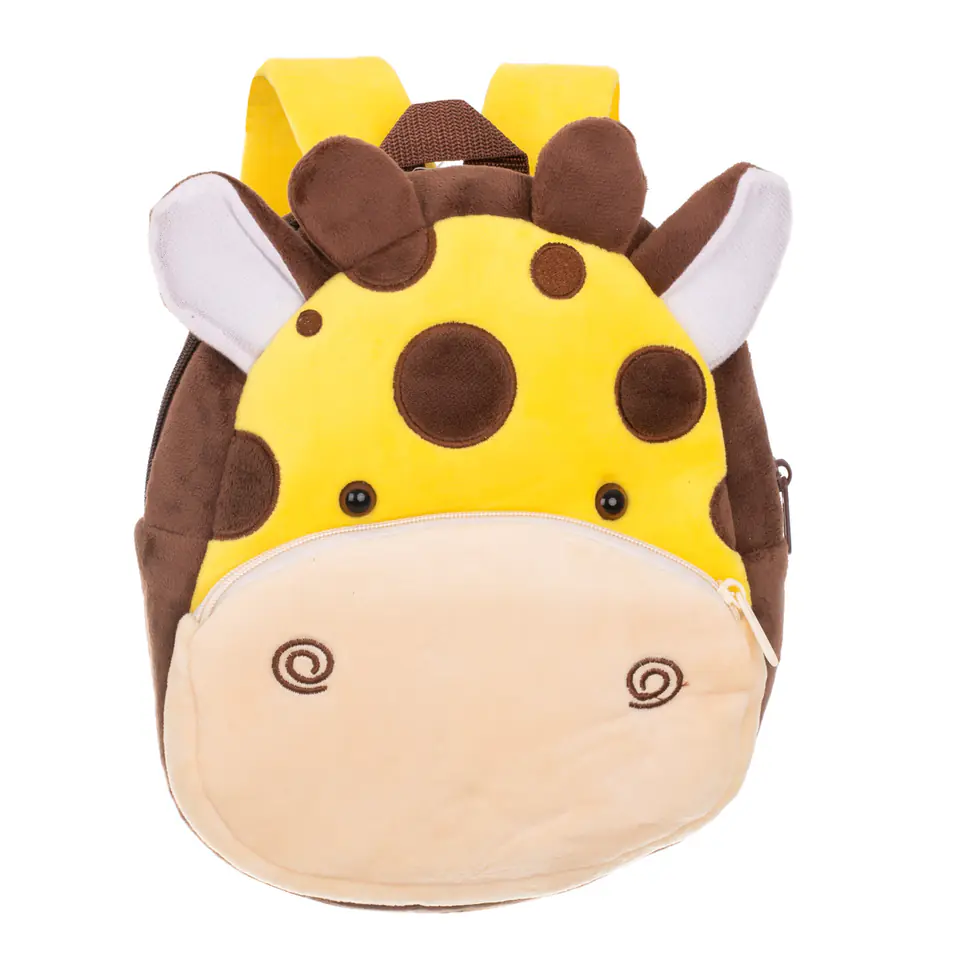 Preschooler's backpack plush giraffe 24cm