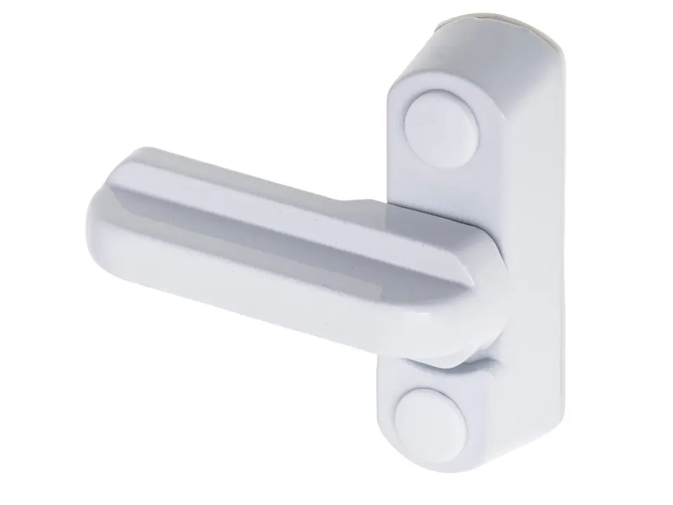 Security window lock white 2pcs