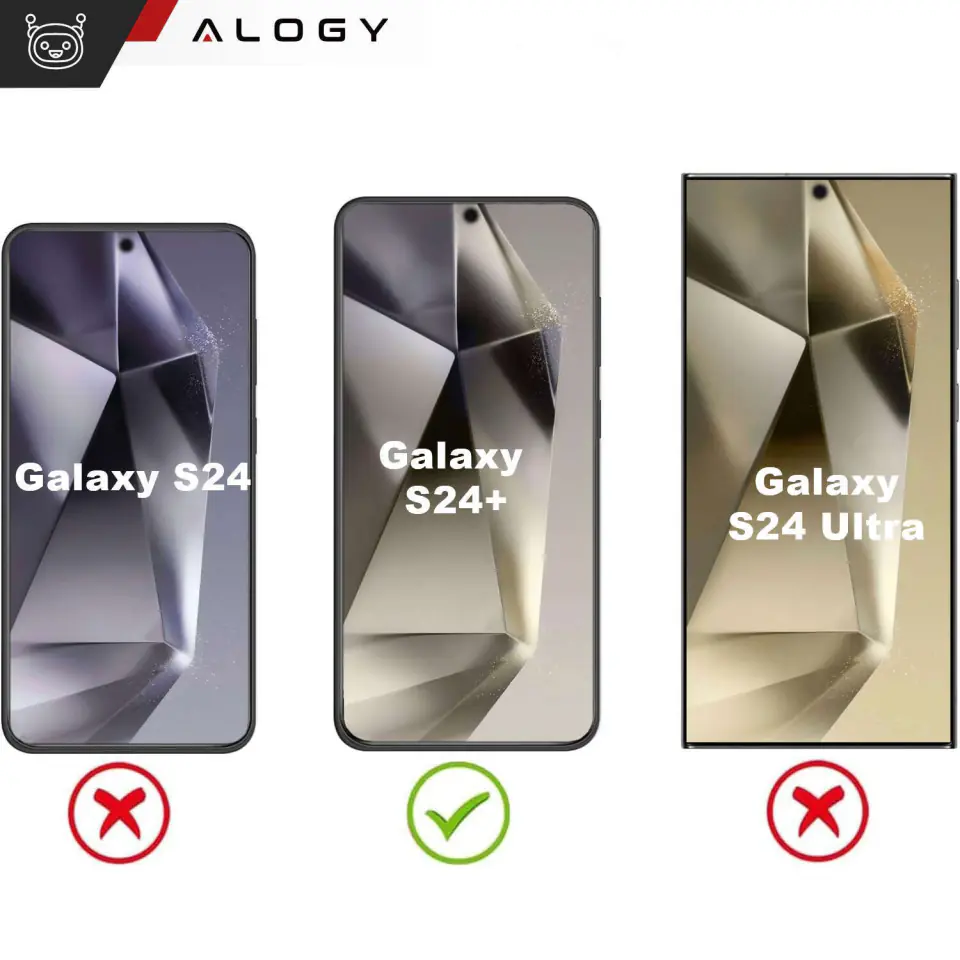 Szkło do Samsung Galaxy S24+ Plus nakładka na aparat obiektyw obiektywy aparatu Alogy Lens Protector PRO+ osłona ochronna