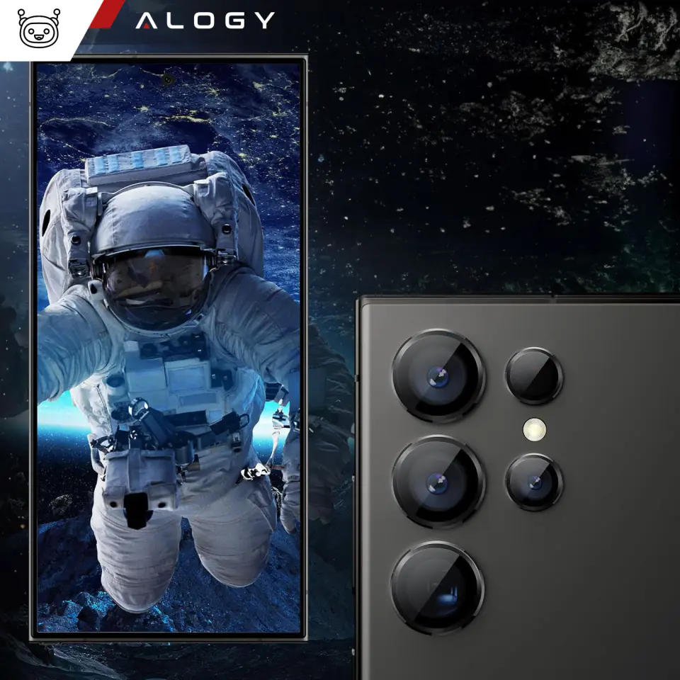 Szkło do Samsung Galaxy S24 Ultra nakładka na aparat obiektyw obiektywy aparatu Alogy Lens Protector PRO+ osłona ochronna