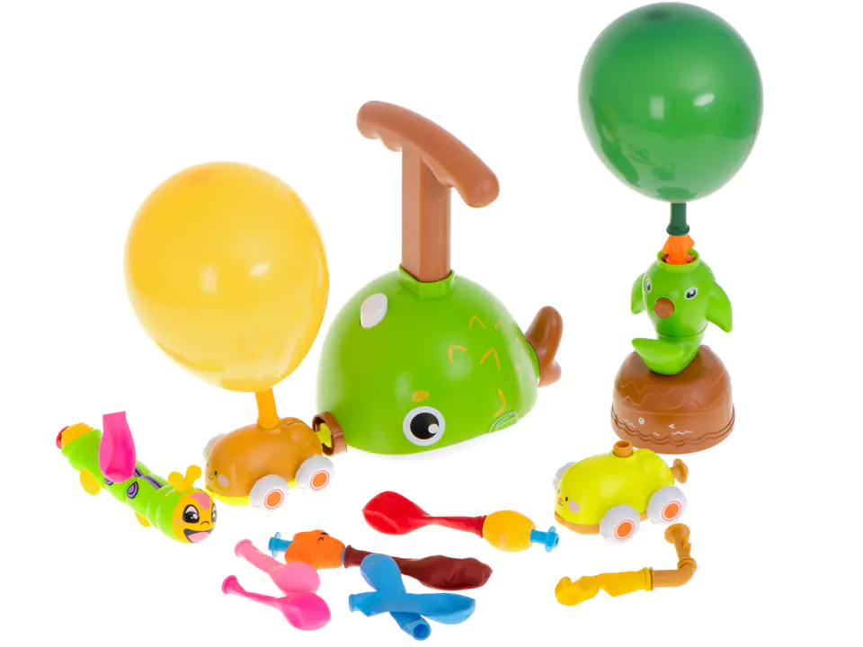 Car aerodynamic balloon launcher fish