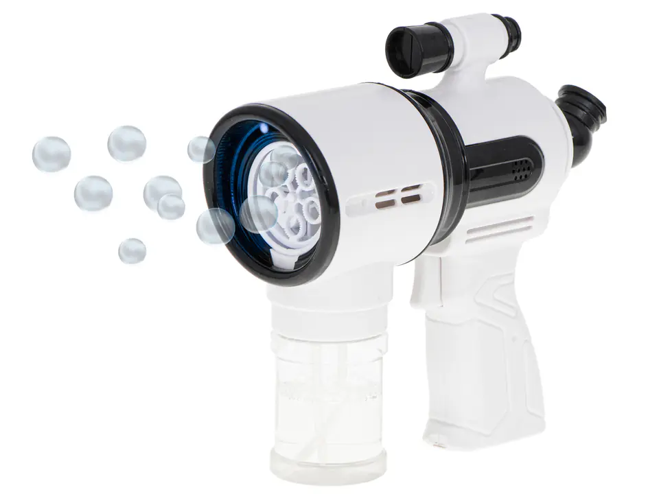 Soap bubble gun white