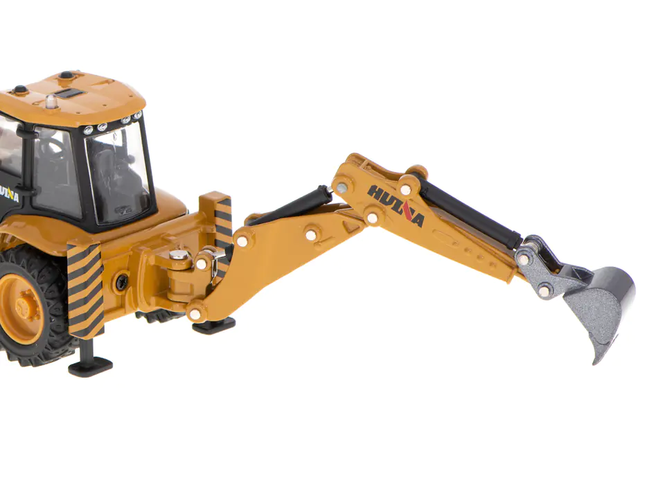 Excavator Loader Bulldozer with Bucket Metal Model Die-Cast H-toys 1704 1:50