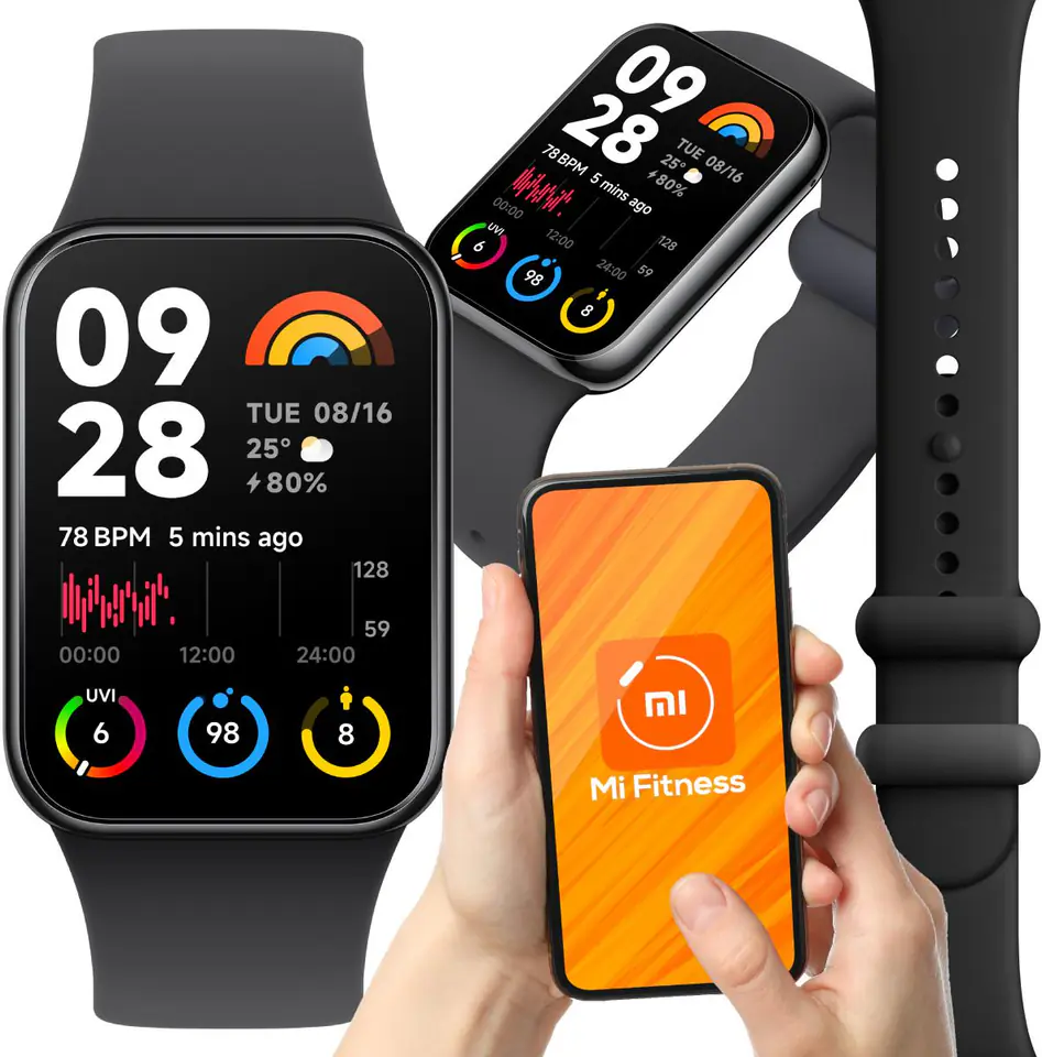 XIAOMI SMART BAND 8 PRO BLACK