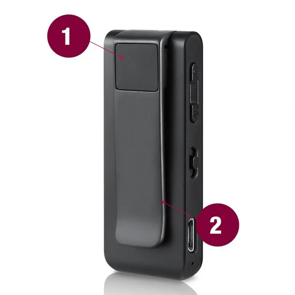 Podsłuch Dyktafon Szpiegowski Cyfrowy DVR-309 16GB