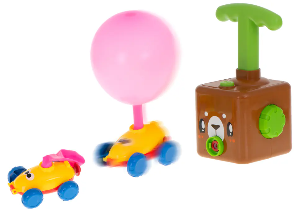 Car aerodynamic balloon launcher bear