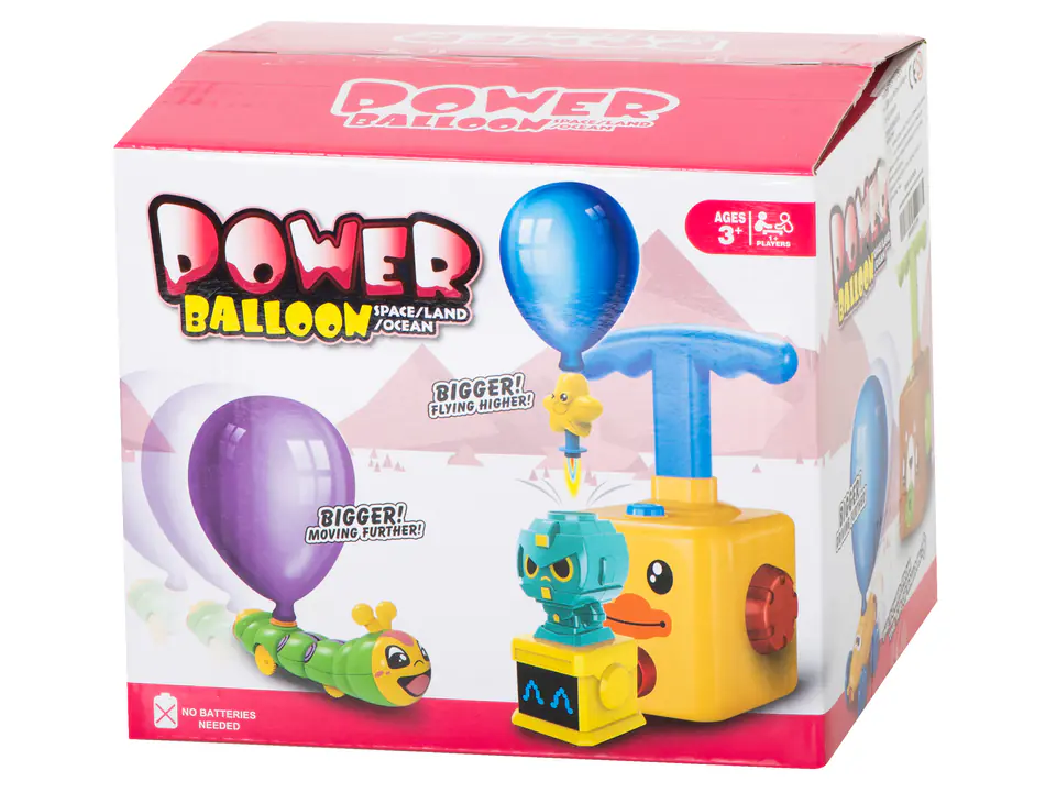 Car aerodynamic balloon launcher bear