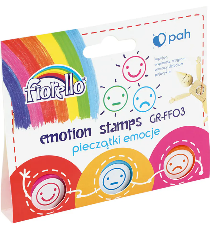 Pieczątki emocje FIORELLO 3szt. GR-FF023 170-2606