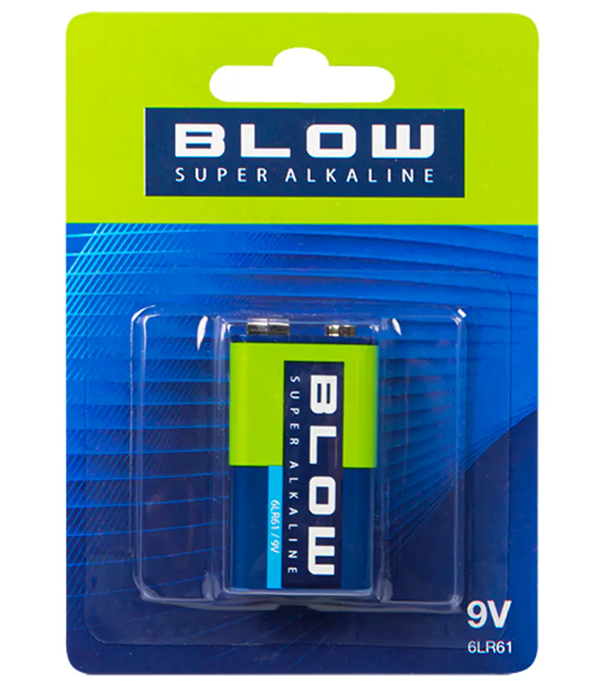 Bateria 9V 6LR61 Blow Super Alkaine