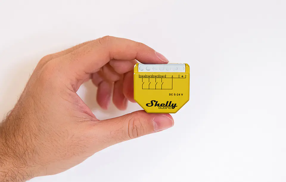 Kontroler Scen Shelly Qubino Wave i4 DC Z-Wave (DC 5-24V)