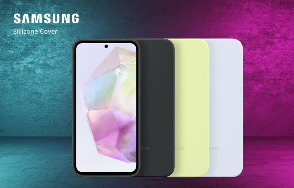 Etui Samsung EF-PA356TMEGWW A35 5G A356 limonka/lime Silicone Cover