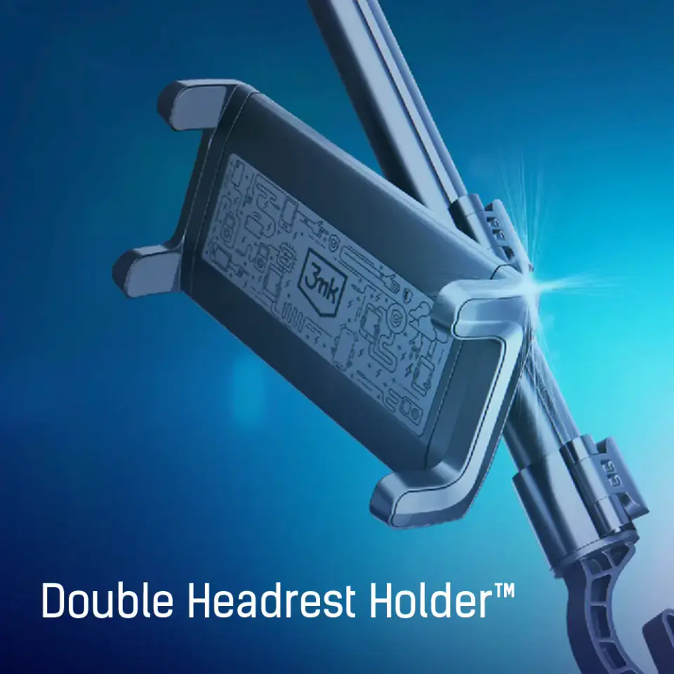 3MK Double Headrest Holder uchwyt na tablet