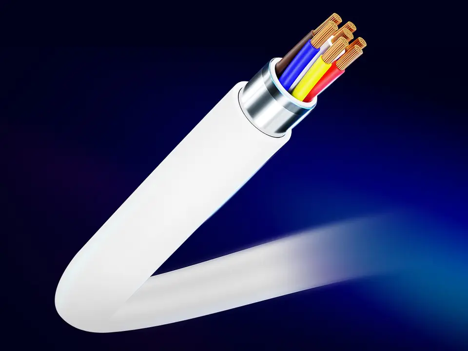 3MK Hyper Cable USB-A - Micro USB 1.2m 5V 2,4A Biały/White Kabel