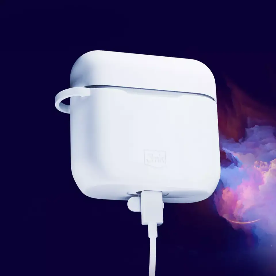 3MK Silicon Case AirPods 2nd gen + karabińczyk