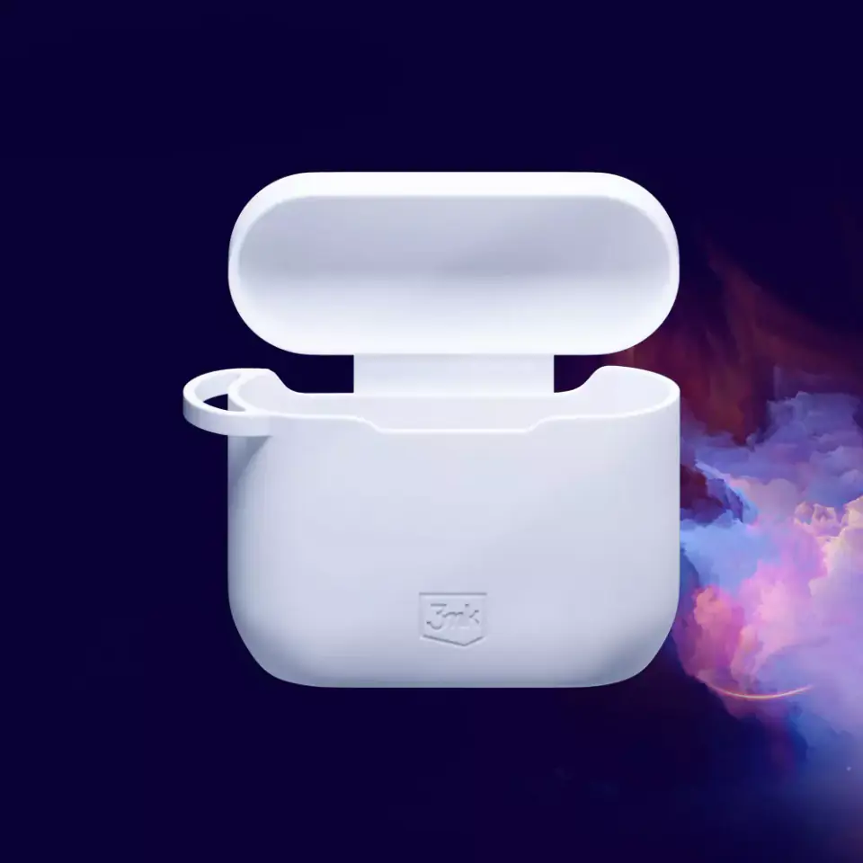 3MK Silicon Case AirPods 2nd gen + karabińczyk