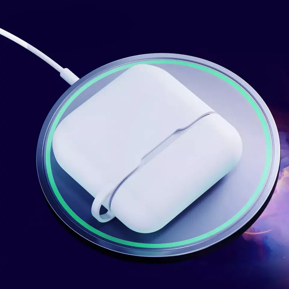 3MK Silicon Case AirPods 2nd gen + karabińczyk
