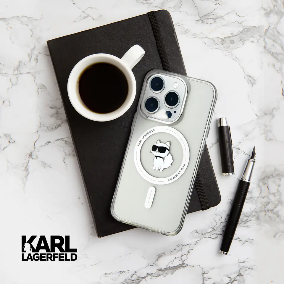 Karl Lagerfeld KLHMN61HFCCNOT iPhone 11 /Xr przezroczysty/transparent hardcase IML Choupette MagSafe