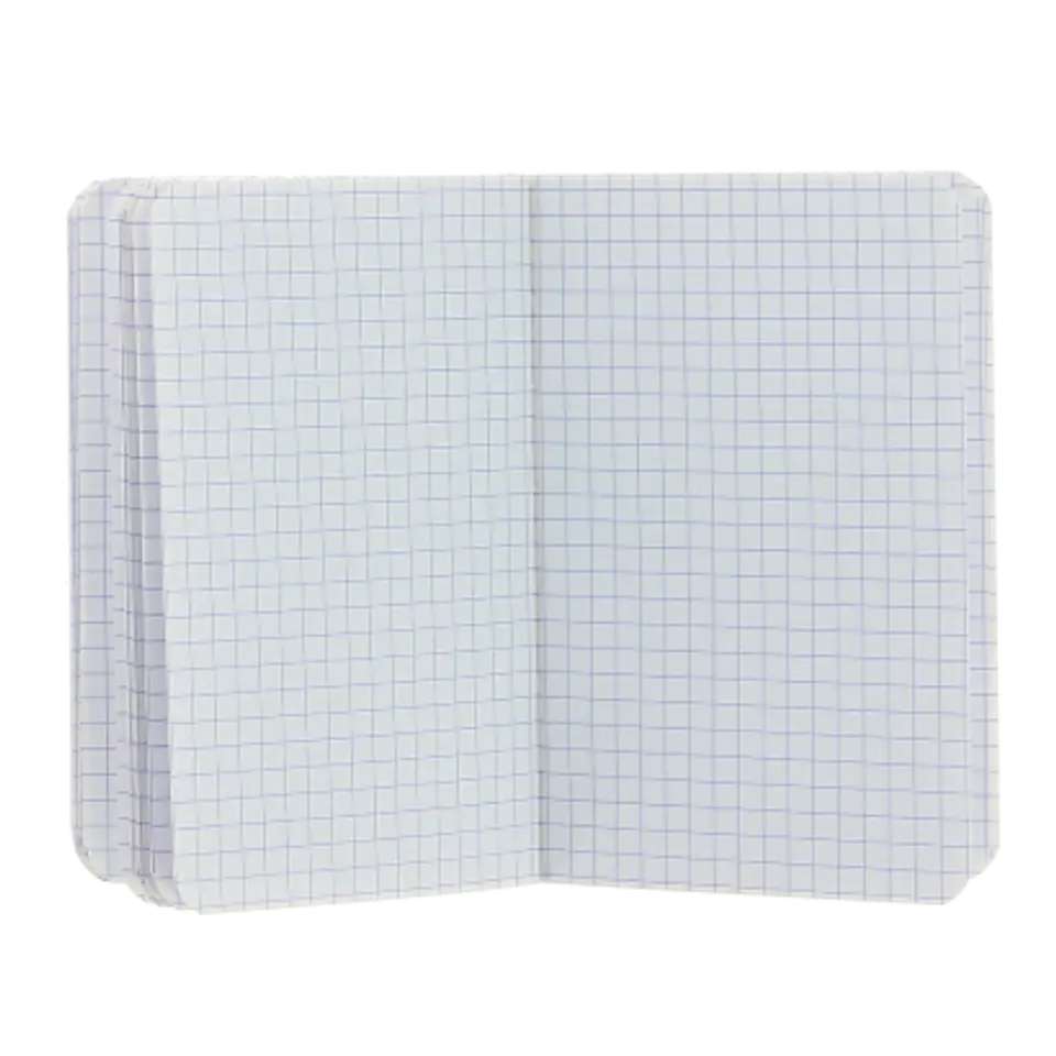 Zeszyt szkolny 9x14cm Brulion 96 kartek w kratkę STANDARD 100102895 OXFORD
