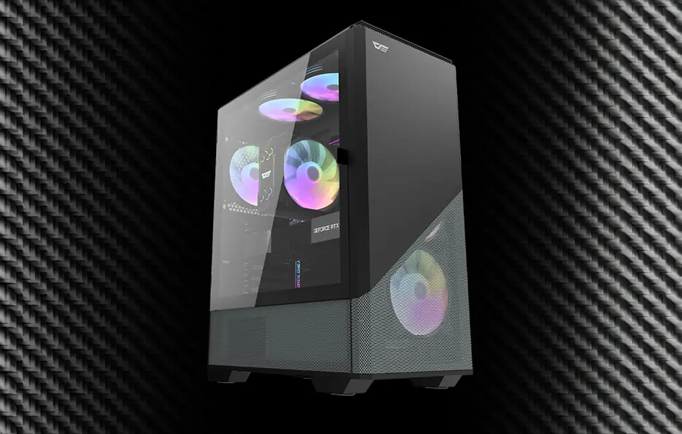 Obudowa komputerowa Darkflash DLC31 ATX (szara)