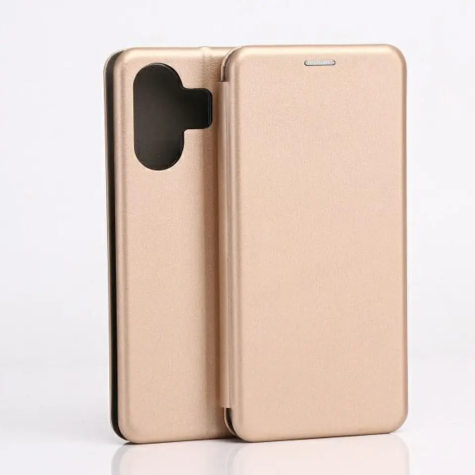 Beline Etui Book Magnetic Xiaomi Redmi13C złoty /gold Poco C65