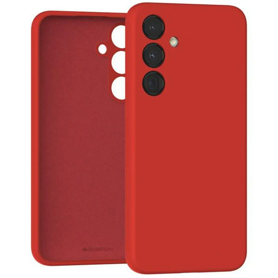 Mercury Silicone Samsung A15 4G/5Gczerwony/red