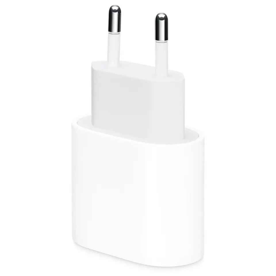 Ładowarka sieciowa oryginalna Apple USB-C typ C 20W szybka MHJE3ZM/A do iPhone adapter kostka Biała