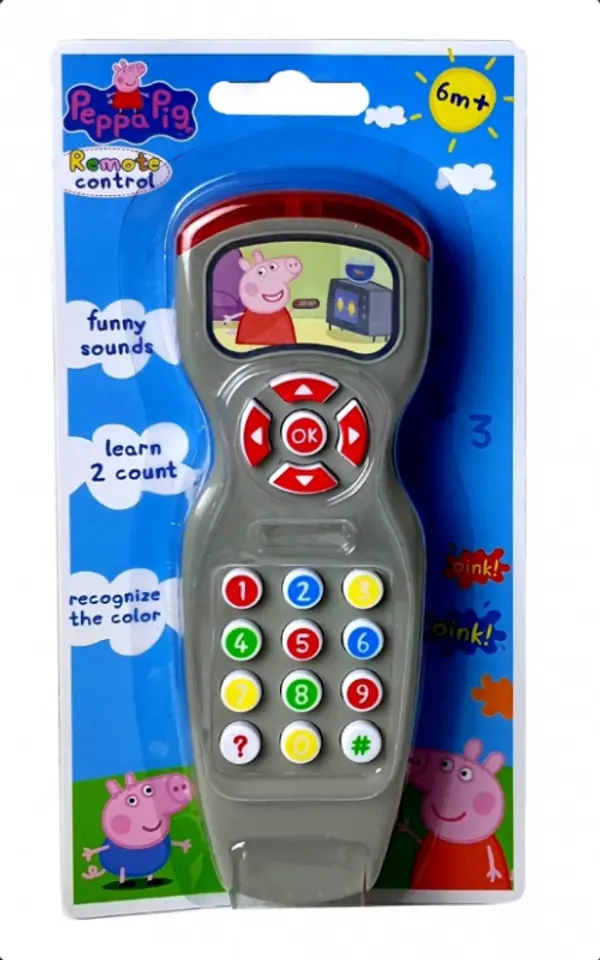 Peppa store pig remote