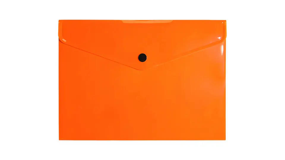 Teczka koperta A5 PP neon pomarańczowy TK-NEON-A5-04 BIURFOL