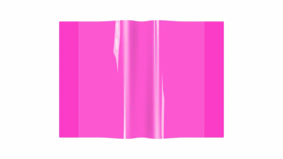 Okładka zeszytowa A4 pvc neon różowy (10) OZN-A4-01 BIURFOL