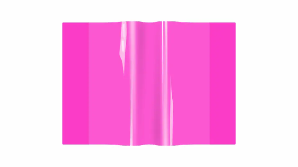 Okładka zeszytowa A5 pvc neon różowy (10) OZN-A5-01 BIURFOL