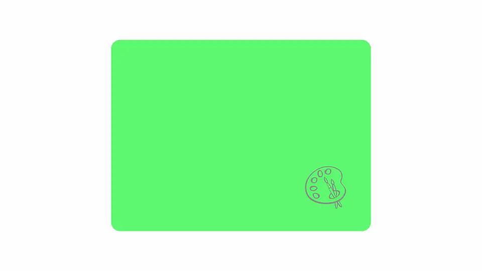 Podkładka do prac plastycznych A4 PP neon zielony PS-NEON-A4-03 BIURFOL