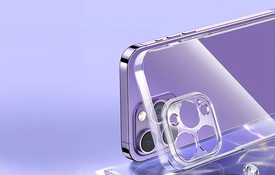 Etui Baseus Crystal Series do iPhone 14 Plus + szkło hartowane