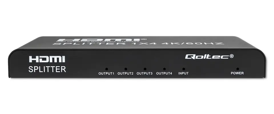 QOLTEC ROZDZIELACZ SPLITTER 4XHDMI 4KX2K | 6GB/S | 60HZ