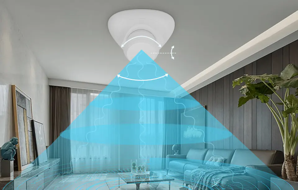 Inteligentny sensor obecności i ruchu NEO NAS-PS09B, ZigBee TUYA