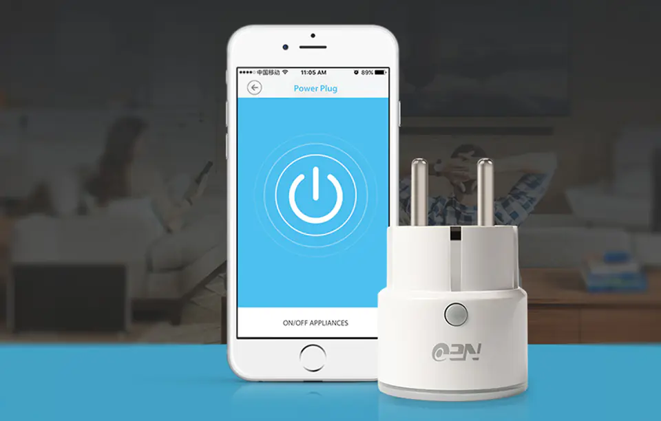 Inteligentne Gniazdko NEO NAS-WR01W 16A, WiFi