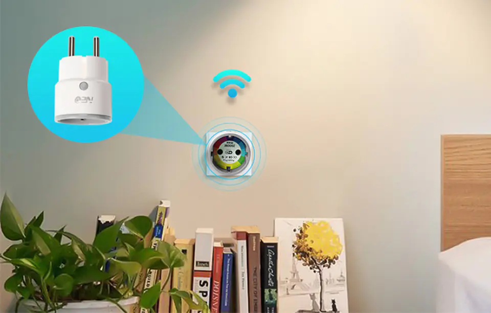 Inteligentne Gniazdko NEO NAS-WR01W 16A, WiFi