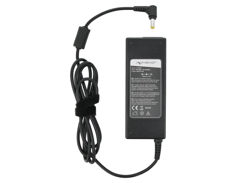 Movano Power Supply 20v 4.5a (5.5x2.5) 90W for Fujitsu, Gateway, Lenovo