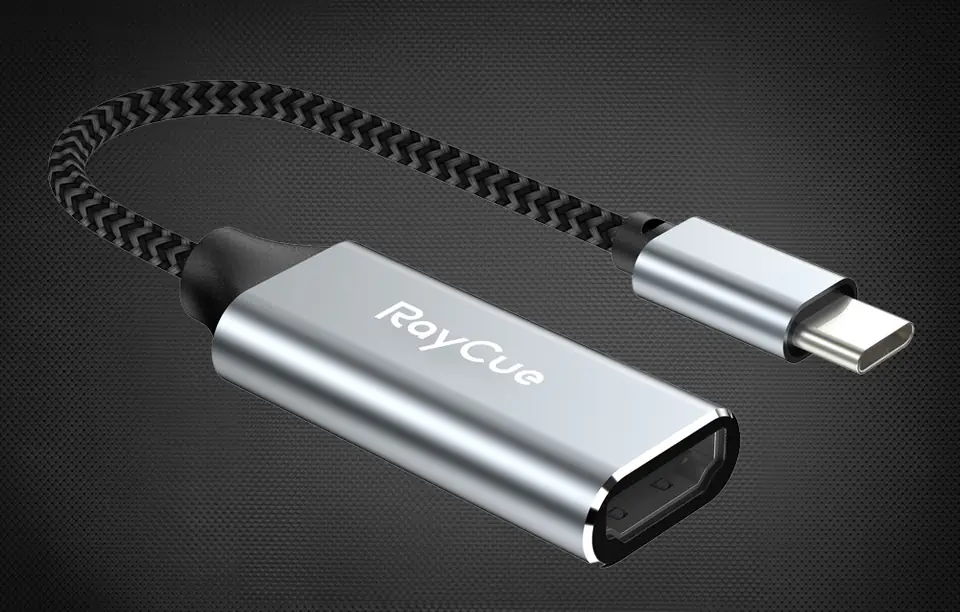 Adapter RayCue USB-C do HDMI 4K60Hz (szary)